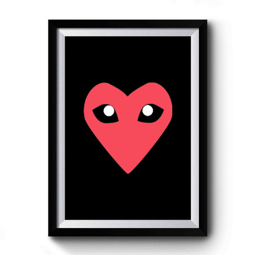Comme Des Garcons Retro Premium Poster